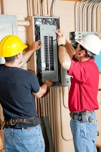Electrical panel work