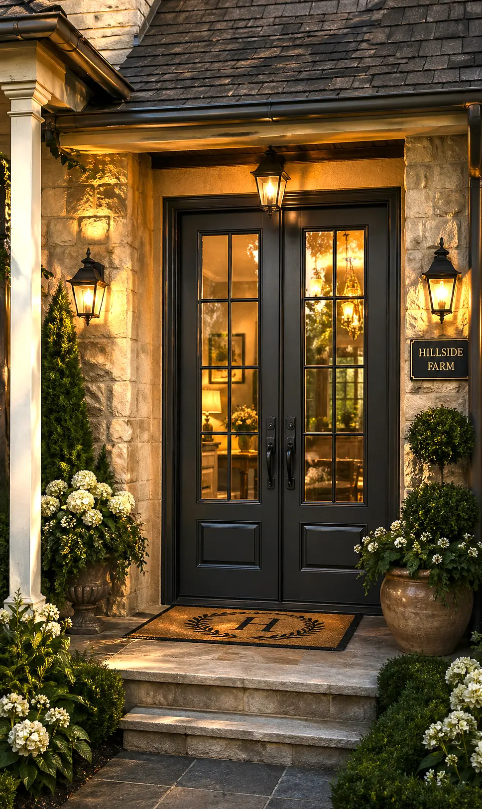 Modern entry door